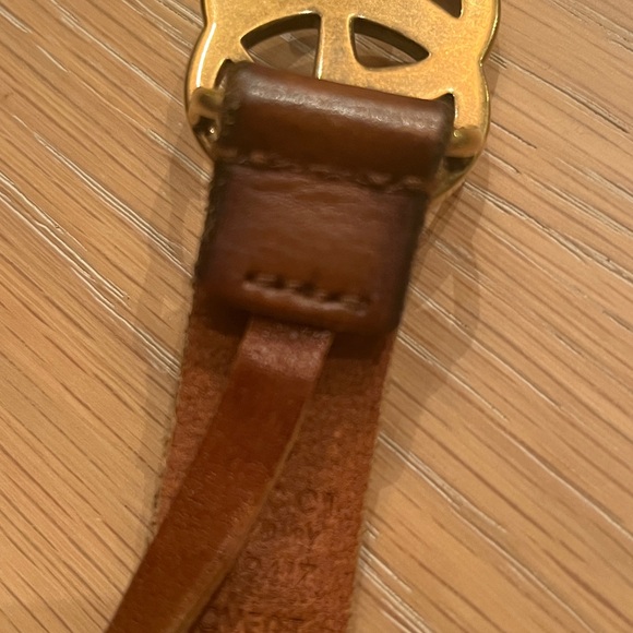 Authentic Gucci GG MARMONT THIN BELT with gold buckle - sz 80 (4) - Picture 2 of 4
